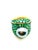 Emerald Bochic "Orient" Vintage Emerald & Tahiti Pearl Ring Set In 18K Gold & Silver, Size 7 For Sale - Image 8 of 18