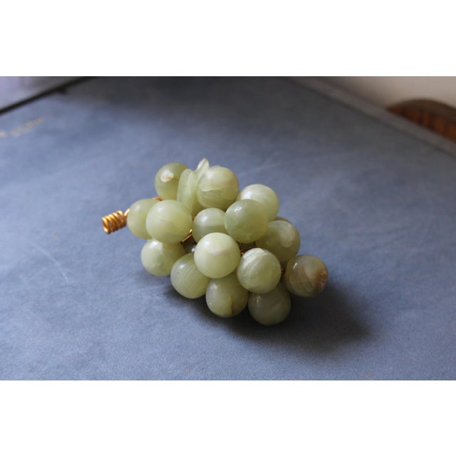 Chartreuse Stone Grape Cluster, 1980s For Sale - Image 8 of 8