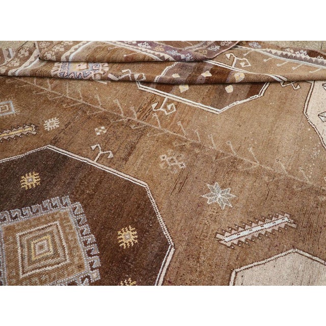 Galerie Shabab Collection Mid-20th Century Turkish Anatolian Room Size Carpet For Sale - Image 10 of 10