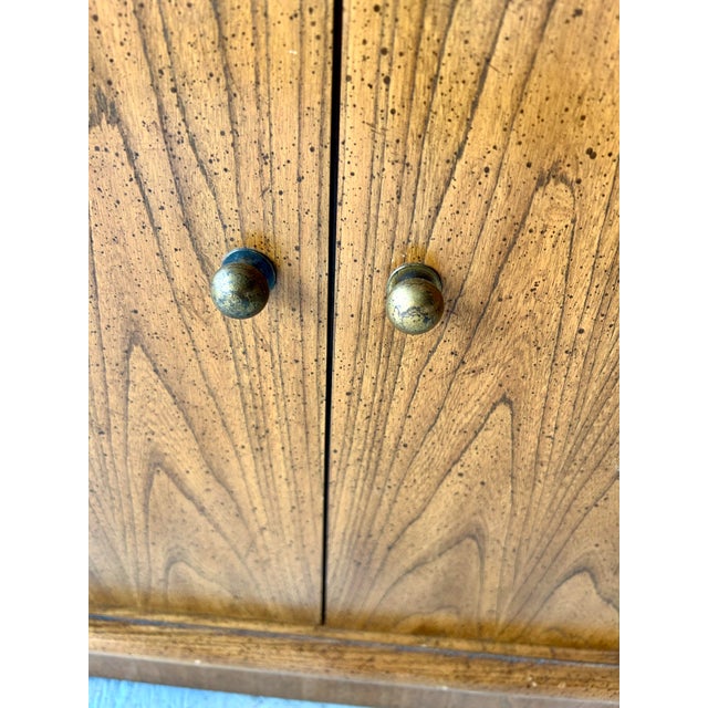 Vintage Mid Century Modern Bar Cabinet For Sale - Image 4 of 9