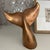 Mid Century Modernist Bronze Whale Tail Sculpture For Sale - Image 4 of 8