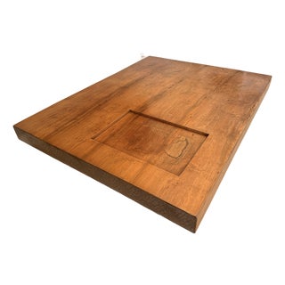 Late 20th Century Very Large Solid Koa Coffee Table For Sale