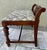 Early/Mid 20th Century Wood Vanity Boudoir Bench/Chair For Sale - Image 4 of 9