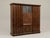 Art Deco Walnut Display Wardrobe For Sale - Image 4 of 5