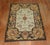 A midcentury intermediate-size Besserabian Kilim with floral elements throughout. 5' x 7'6''