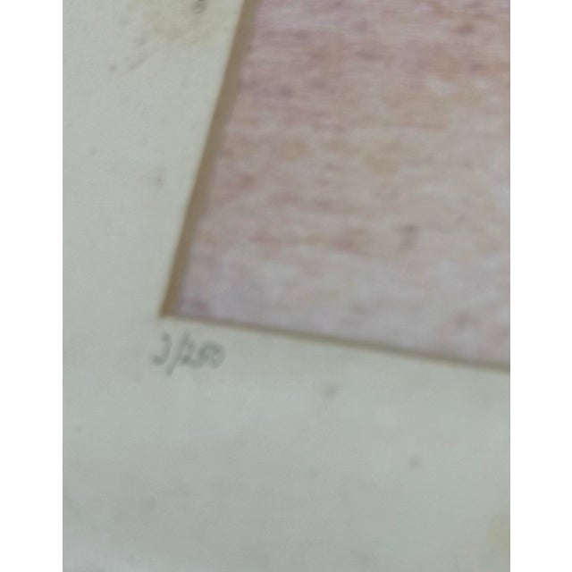 R.M Clain 1993 Lithograph Signed 2/250 For Sale - Image 4 of 5