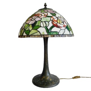 Mid-Century Tiffany Table Lamp, 1960s For Sale