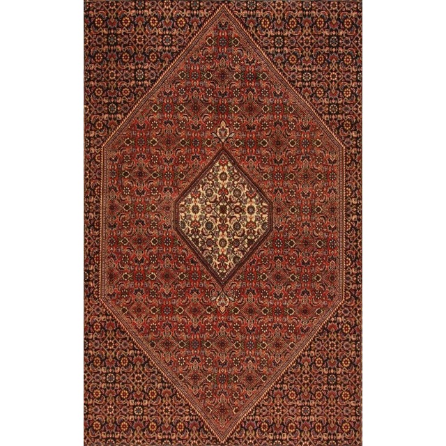 Genuine hand-knotted rug | Size: 290 cm x 197 cm | Knot density: approx. 200.000 knots/m² | Material: 100% wool (pile) and...