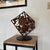 Metal Modernist Geometric Scrap Metal Welded Sculpture For Sale - Image 7 of 7