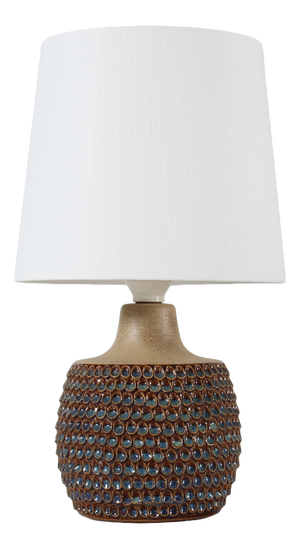 Modern Danish Stoneware Table Lamp with Drop Shaped Design from Søholm, 1960s