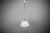 Glass Czechoslovakian Space Age Pendant Lamp in Opaline Milk Glass, 1970s For Sale - Image 7 of 10