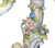 Pair of Meissen Style Porcelain Five-Arm Candelabras. Germany, 20th Century. For Sale - Image 10 of 10