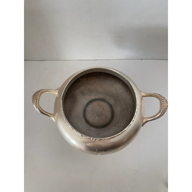 Free Vintage Mystery gift w/ completed order. Art Deco,silverplate, decorative Quadruple soup tureen w/ lid. This soup...
