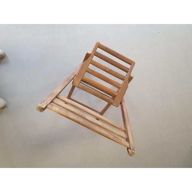 Brown Folding Chairs, 1960s, Set of 5 For Sale - Image 8 of 18