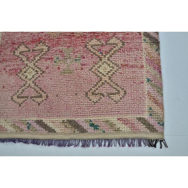 Kurdish Anatolian Wool Runner Rug For Sale - Image 9 of 10