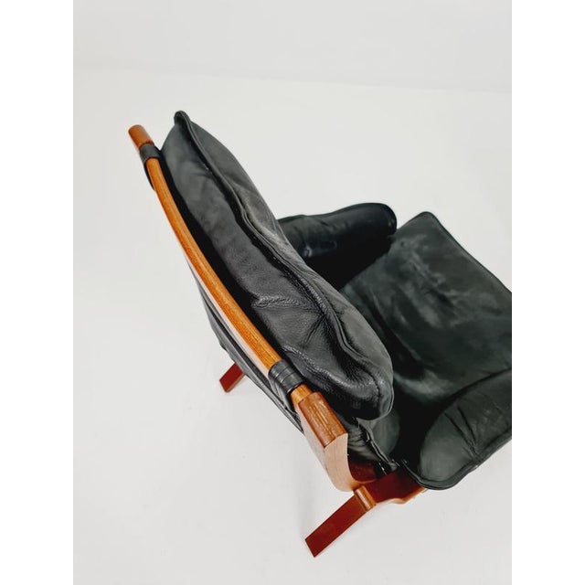 Set of Mid-Century Modern Lounge Chair and Ottoman by Swedese, 1960 For Sale - Image 15 of 18