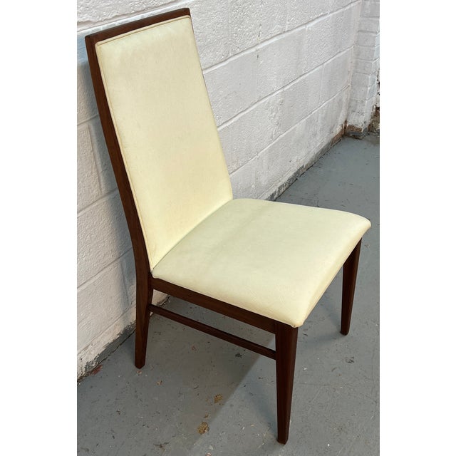 Mid 20th Century Merton Gershun for Dillingham "Esprit" Mid-Century Walnut Dining Chairs For Sale - Image 11 of 13