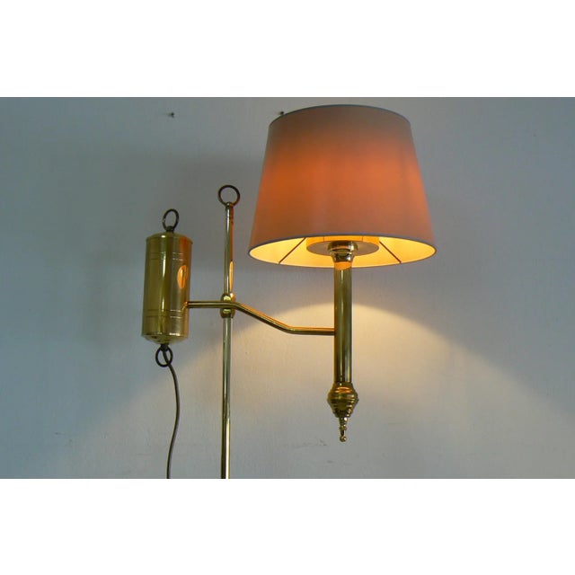 Postmodern Classical Brass Floor Lamp, 1960s For Sale - Image 3 of 10
