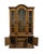 Drexel Furniture Bishopsgate Collection Solid Walnut English Tudor Style 48" China Cabinet 160-414-6 For Sale In Kansas City - Image 6 of 13
