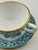 1960s Spode Miniature Cup and Saucer - Primrose Blue English Bone China Mini Teacup For Sale - Image 9 of 9