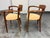 Potocco Spa Italian Wood Armchairs, Pair For Sale - Image 4 of 12