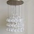 Italian Aluminum and Opaline Glass Ceiling Lamp from Mazzega, 1969 For Sale - Image 6 of 12