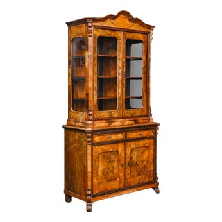 Biedermeier Display Cabinet, 1850s For Sale