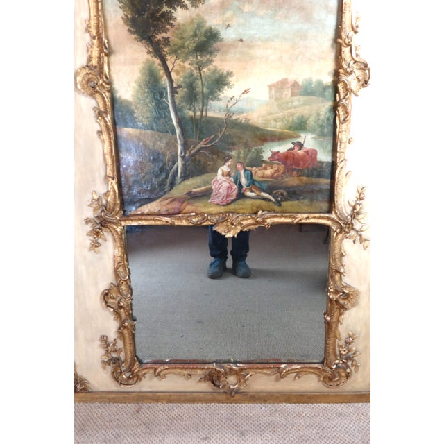Large Louis XV Style Mirror For Sale - Image 3 of 12