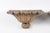 Italian Pair of Italian Carved Giltwood Wall Brackets with Faux-Marble Tops, circa 1870 For Sale - Image 3 of 8