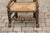English 1780s Oak William and Mary Style Open Arm Youth Chair with Rush Seat For Sale - Image 10 of 11