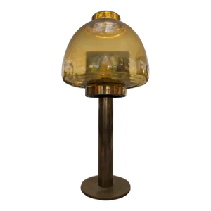 Hans Agne Jakobsson Hurricane Brass Candle Holder L102/32 Markaryd Sweden, 1960s
