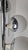 Silver Torcion Model Floor Lamp in White, Chrome, White Glass and Marble Base from Stilnovo, 1950s For Sale - Image 8 of 14