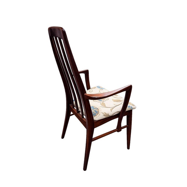 Mid-Century Modern Set of Six Rare Danish Rosewood Eva Dining Chairs by Niels Koefoed For Sale - Image 3 of 5