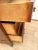 Wood 19th Century Victorian Tiger Oak Credenza / Side Cabinet With Serpentine Front For Sale - Image 7 of 13