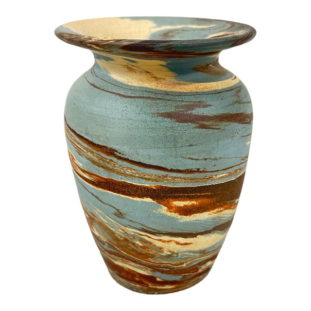 Vintage Niloak Mission Swirl Vase For Sale