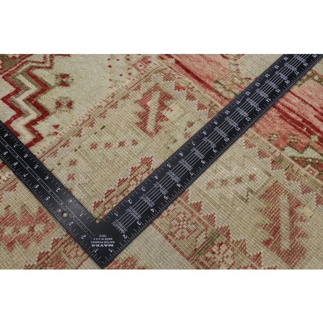 Late 20th Century Vintage Turkish Oushak Rug - 03'03 X 05'06 For Sale - Image 5 of 9