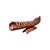 Vintage Bamboo Curved Boat Depicting the 18 Lohan Arhats Art Figure For Sale In San Francisco - Image 6 of 9