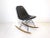 Early Eames Upholstered Wire Rocking Chair for Herman Miller For Sale - Image 12 of 13