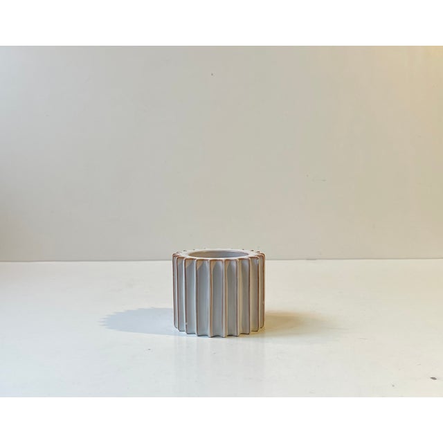 Vintage Art Deco Ceramic Vase by Christan Schollert, 1940s For Sale - Image 3 of 11