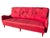 Vintage Italian Three-Seater Sofa in Red Fabric, 1940s For Sale - Image 13 of 13