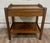 Vintage Chippendale Style Tray Top Nightstand Bedside Table Side Table Tea Table For Sale - Image 4 of 12