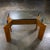 Brown Mid to Late 20th Century Modern to Scandinavian Modern Dining Table Teak Slab Base & Rectangular Beveled Glass Top For Sale - Image 8 of 18