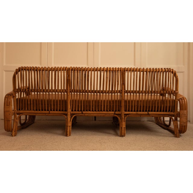 Wood Vintage Sofa by Dal Vera, Italy, 1960s For Sale - Image 7 of 14