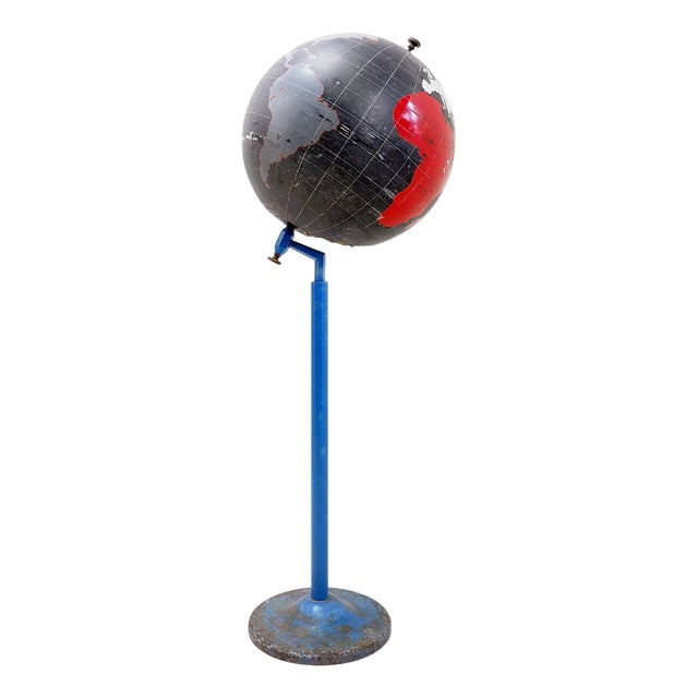 Large Globe Floor Stand by Ludo Verbeke, 1950s For Sale
