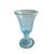 Vintage Blown Glass Decanter and Glassware in Blue Bubble Glass by Biot, 1970s, Set of 11 For Sale - Image 4 of 11