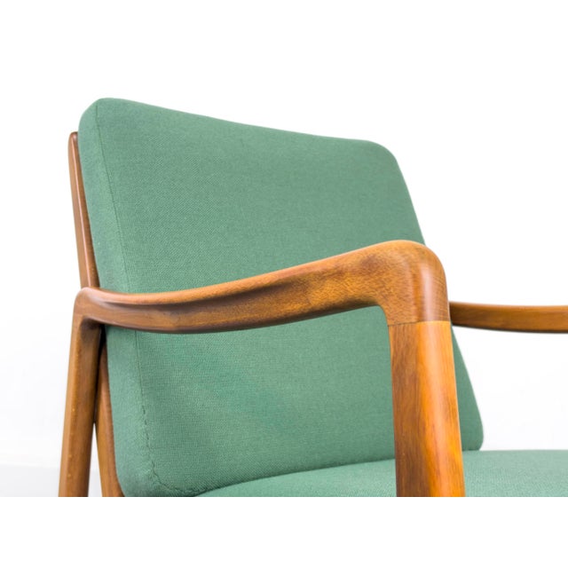 Danish Model FD-109 Lounge Chair by Ole Wanscher for France & Daverkosen, 1950s For Sale - Image 11 of 18