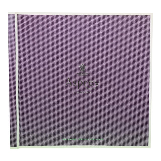 The Asprey Watch Catalogue 2000 For Sale