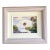 Original Florida Highwaymen-Era Florida Coastal Landscape by Carolton Barron in Lilac Frame For Sale