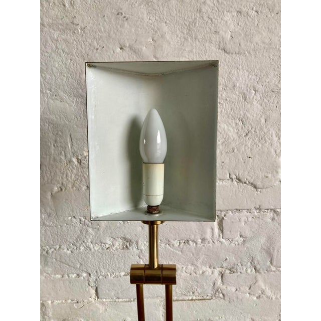 Ministerial Brass Lamp, 1970s For Sale - Image 15 of 18