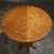 1930s Art Deco Round Pedestal Side Table in Beech, Belgium For Sale - Image 5 of 9
